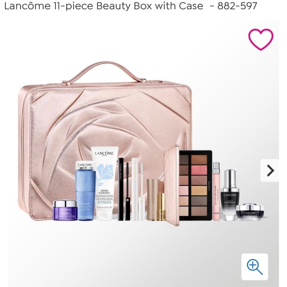 BRAND NEW LANCÔME 11 PIECE  BEAUTY BOX WITH  CASE $670.50 - Picture 1 of 4